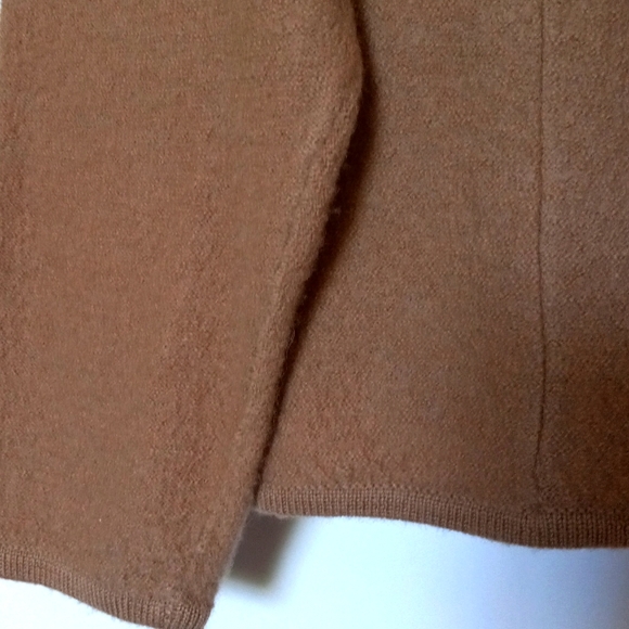 CAMEL TAN Jacket Top Wool Classic by REQUIREMENTS Hong Kong Size Large to  XL - Picture 7 of 11